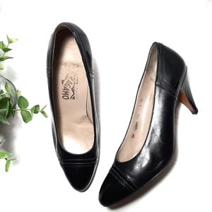 SALE! Salvatore Ferragamo Vintage Patent Leather